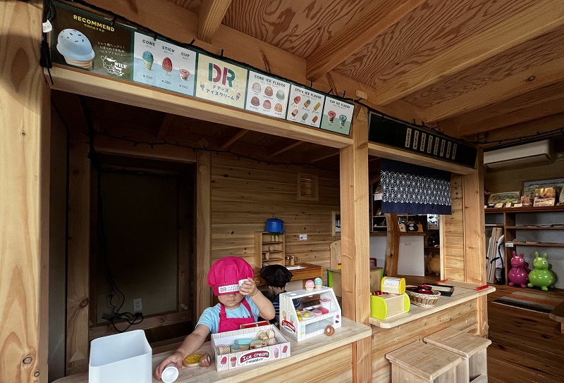 アイスクリーム屋さんごっこ
おそば屋さんごっこ